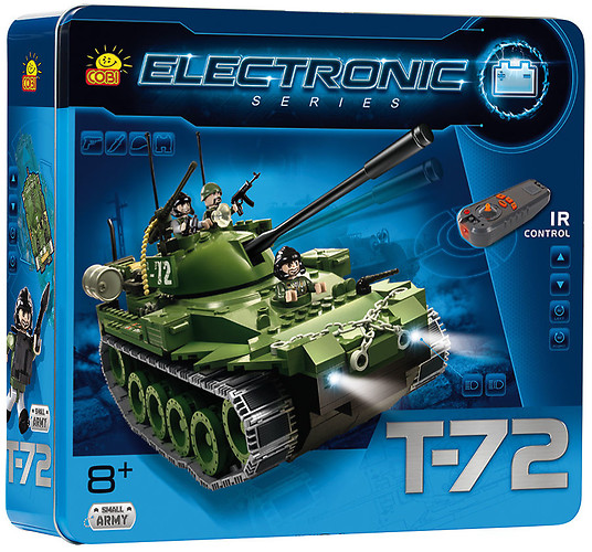 Electronic tank T-72 remote control