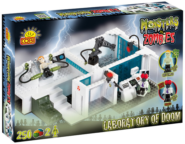 Laboratory of Doom - monsters vs. Zombies Cobi 28251
