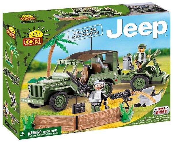 Jeep Willys MB with Mortar Cobi 24200