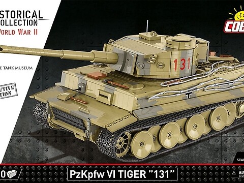 Panzerkampfwagen VI Tiger "131" - Executive Edition w skali 1:12