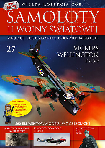 Vickers Wellington cz.3/7  Samoloty WWII nr 27