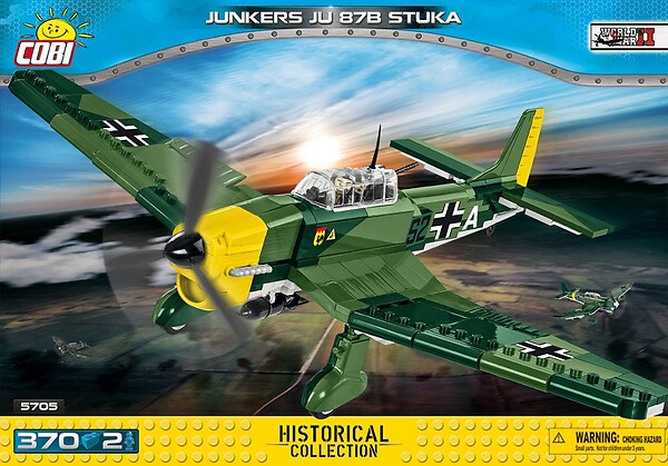 Junkers Ju 87B Stuka - niemiecki bombowiec nurkujący