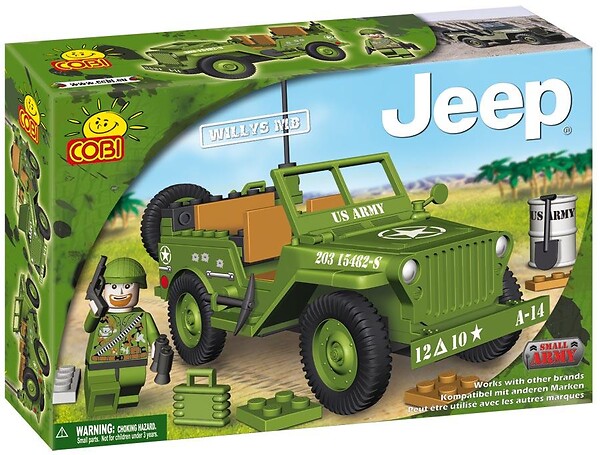 Jeep Willys MB  Small Army Cobi 24110