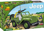Jeep Willys MB with Machine Gun Small Army  Cobi 24112