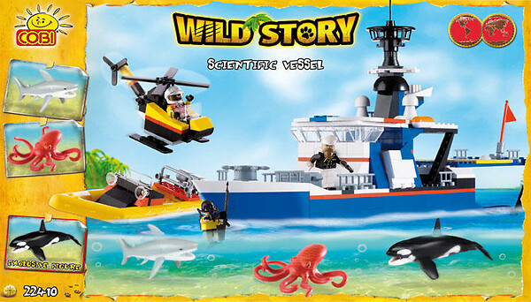 Statek Badawczy Klocki Wild Story COBI-22410