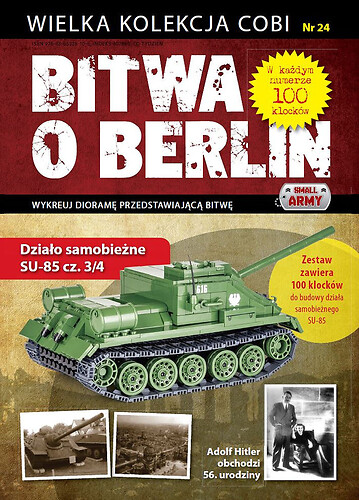 SU-85 cz. 3/4 - Bitwa o Berlin nr 24