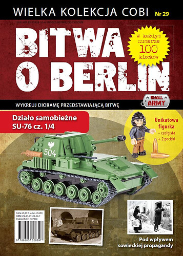 SU-76 cz. 1/4 - Bitwa o Berlin nr 29
