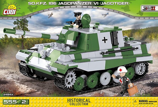 Sd.Kfz.186 Jagdpanzer VI Jagdtiger - ciężki niszczyciel czołgów