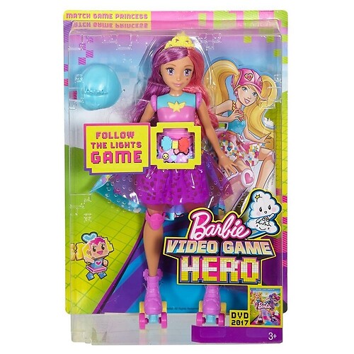 Barbie Księżniczka z Grą Pamięciową DTW00
