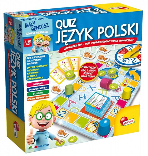 Mały Geniusz Quiz - Język Polski