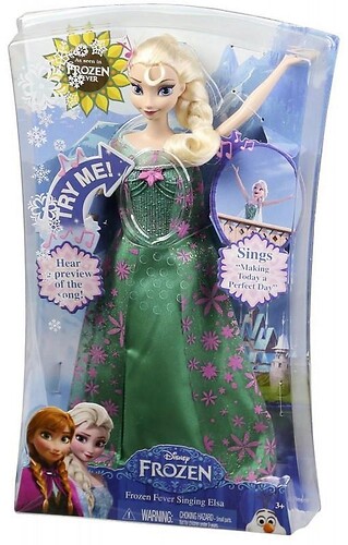 Disney Frozen Śpiewająca Elza DKC57