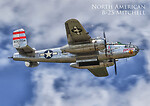 North American B-25 Mitchell cz.2/6 Samoloty WWII nr 20