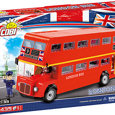Postavte si model londýnského autobusu v měřítku 1:35