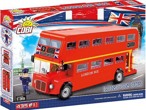 Postavte si model londýnského autobusu v měřítku 1:35