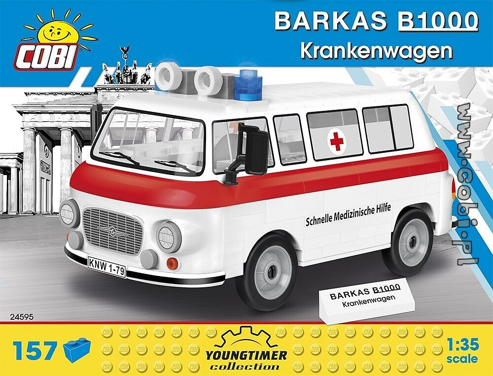 Barkas B1000 Krankenwagen (Schnelle Medizinische Hilfe) - Youngtimer  Collection - for kids 4