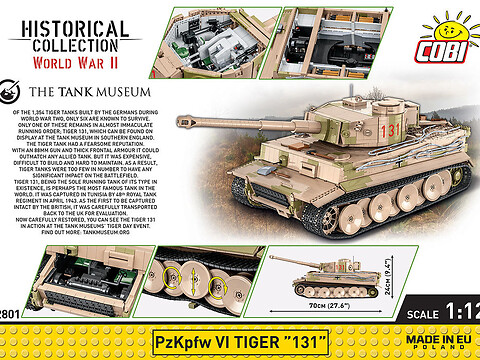 Tiger 131 in scale 1:12