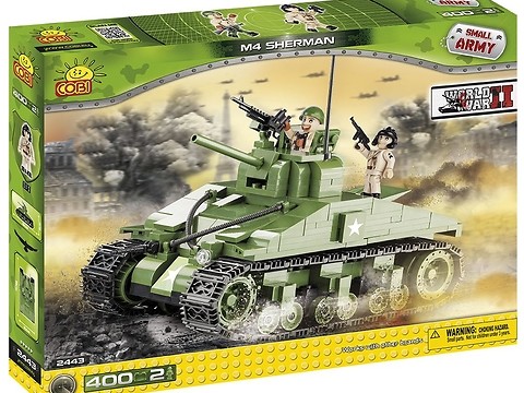 COBI block model of M4 Sherman