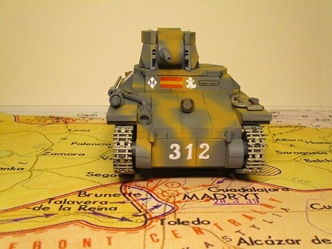 German Panzer I Ausf. A light tank "Breda"
