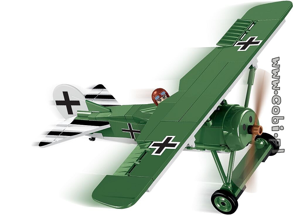 D.Viii Aircraft 2976 155pcs WWI Great War COBI Fokker E.V 