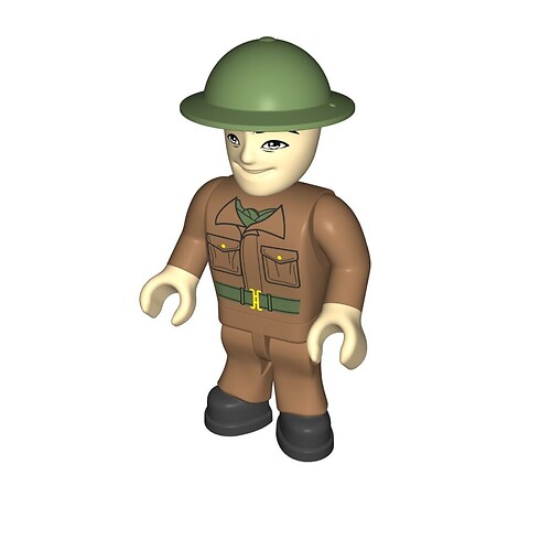 British soldier, tanker (416)