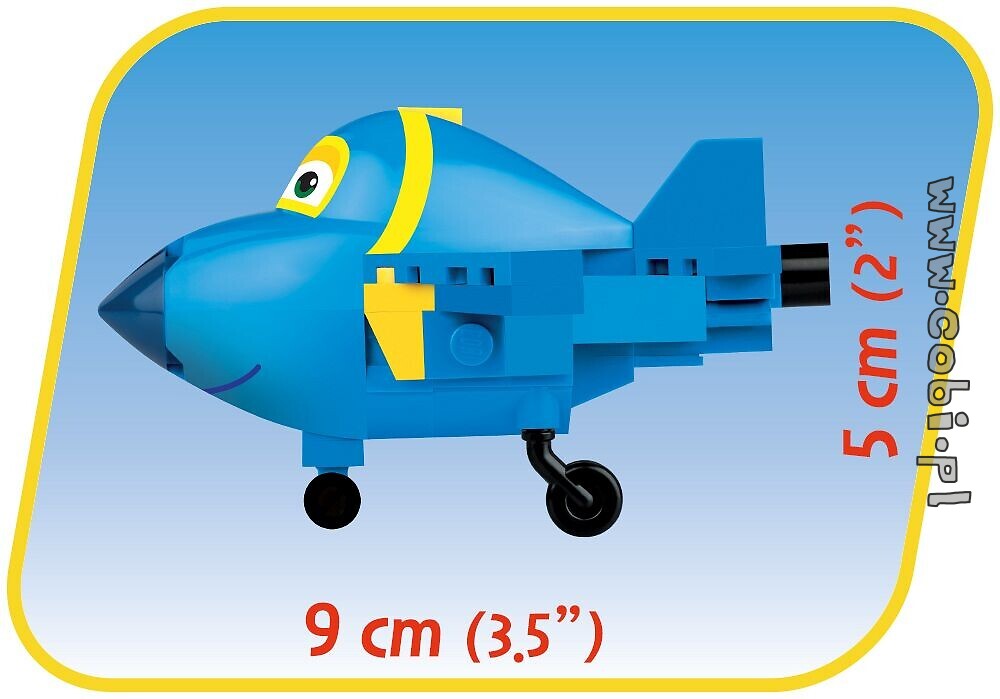 Cobi jerome avión diseño los bloques de creación niños serie Super Wings 68 piezas nuevo 