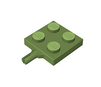 2x2 1/3 chassis, green