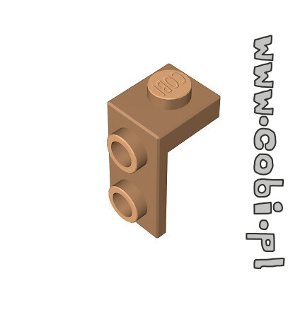1x1 1/3 angular 1x2, brown