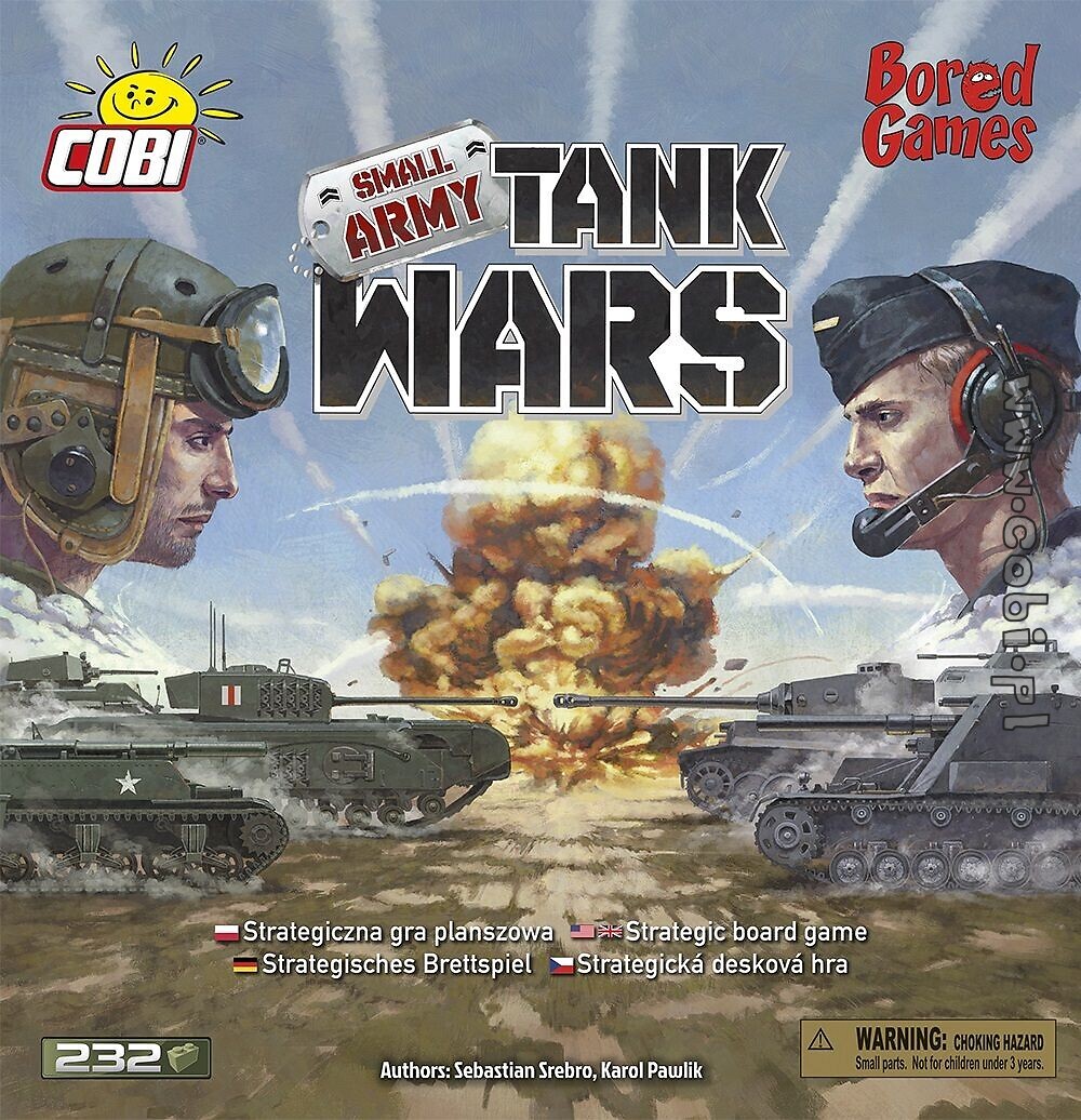 Tank Wars Strategic board game