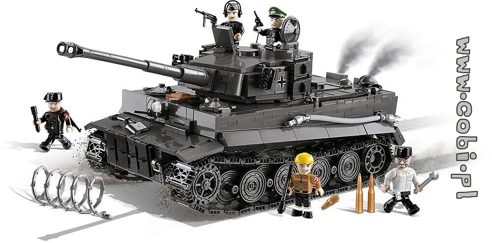 COBI Historical Collection WWII Panzer VI Tiger Grey