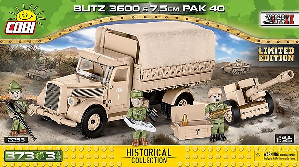 Blitz 3600 &amp; 7,5 cm PaK 40 - Limited Edition