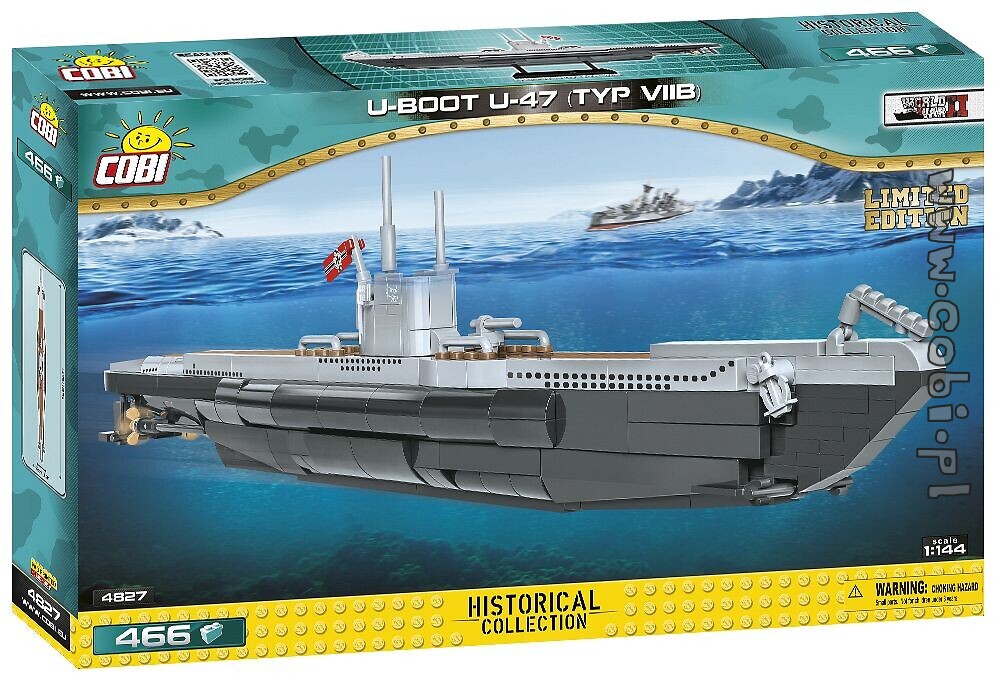Produkt archiwalny] U-Boot U-47 TYP VII B Limited Edition - WW2 Historical  Collection - for kids 7