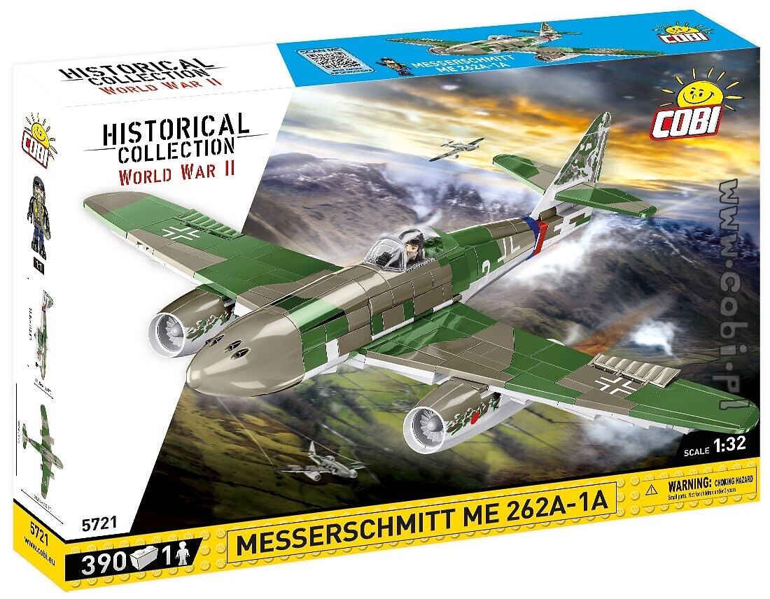 390 WWII German fighter COBI  Messerschmitt Me262 A-1a 5721 
