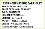Horch830BK Cabriolet - Limited Edition