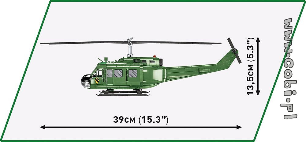 Bell UH-1 Huey Iroquois - Vietnam War - for kids 6 | Cobi Toys