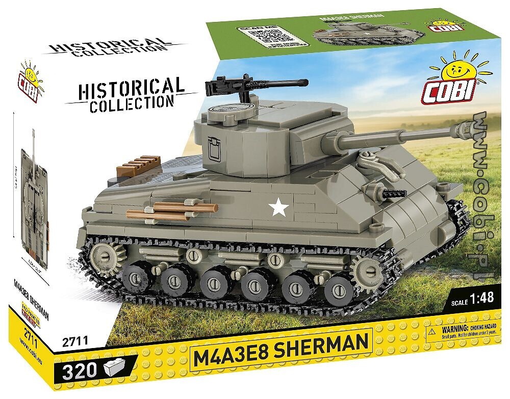 M4A3E8 Sherman - WW2 Historical Collection - Cobi toys: internet shop
