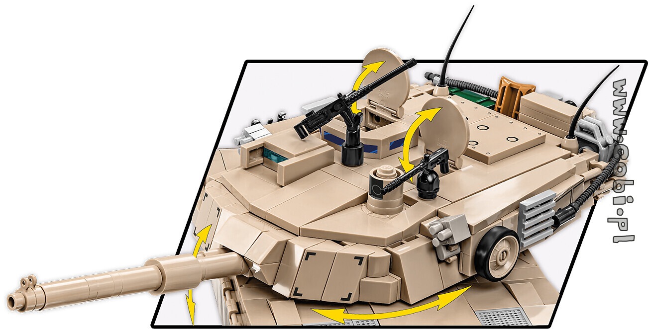 Abrams M1A2 Tank 1000 Piece - Toys & Co. - Cobi Blocks