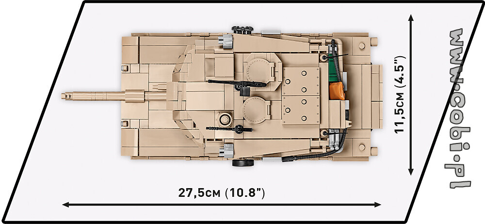 COBI 1:72 Abrams M1A2 Nano Tank (3106) USA Shop