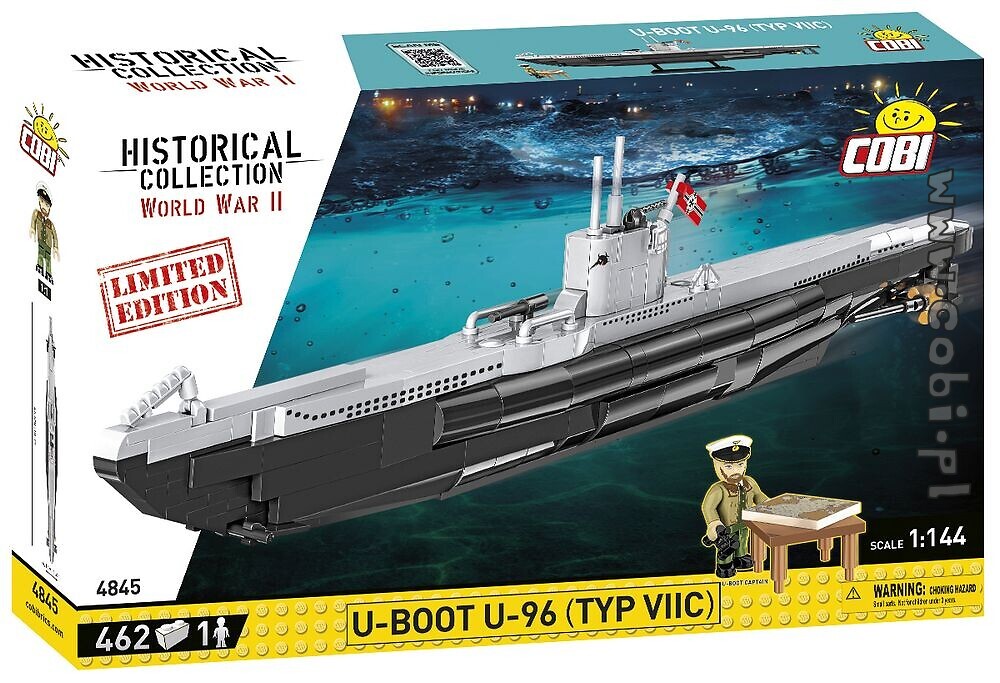 Produkt archiwalny] U-Boot U-96 Typ VIIC - Limited Edition - WW2 Historical  Collection - for kids 10