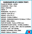 Kawasaki Ki-61-I Hien 'Tony'