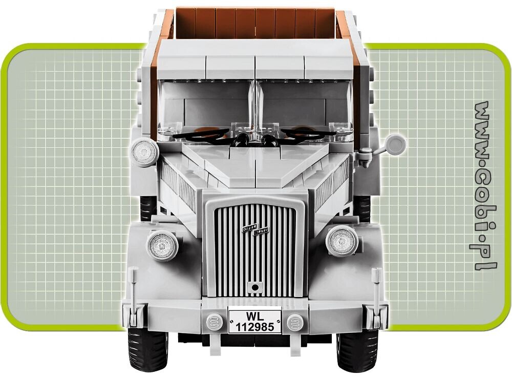 310 Pcs. WWII COBI Opel Blitz 3,6 36S Truck SET# 2449 A US SELLER German 