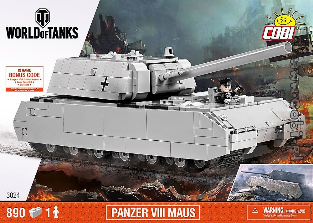 Panzer Viii Maus World Of Tanks For Kids 6 Cobi Toys