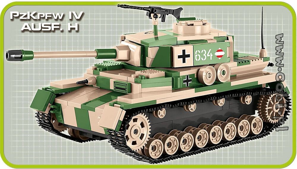 Produkt Archiwalny Panzer Iv Pz Kpfw Iv Ausf F1 G H Ww2 Historical Collection For Kids 9 Cobi Toys