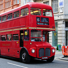 London Bus z klocków