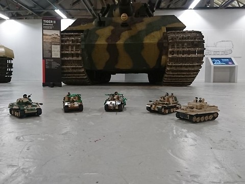 Kolekcja COBI w Bovington Tank Museum