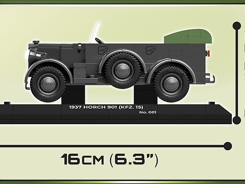 Przedsprzedaż 1937 Horch 901 kfz. 15 Edycja Limitowana - rozpoczęta!