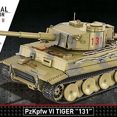 Panzerkampfwagen VI Tiger "131" - Executive Edition w skali 1:12