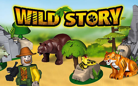 Dżungla - Wild Story z klocków COBI