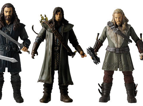 Bilbo, Thorin, Kili, Fili, Dwalin -  5 Pack