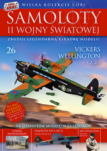 Vickers Wellington cz.2/7  Samoloty WWII nr 26
