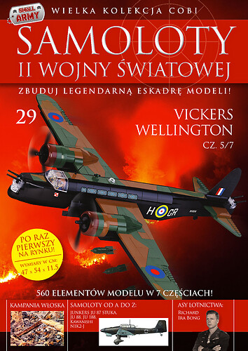 Vickers Wellington cz.5/7  Samoloty WWII nr 29